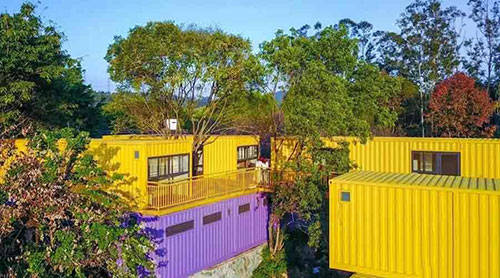 集装箱变形记 当工业风邂逅时尚感，打造别样研学基地